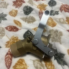 Justrite 08552 Brass Gate Valve For Viscous Liquids 2" NPT Thread