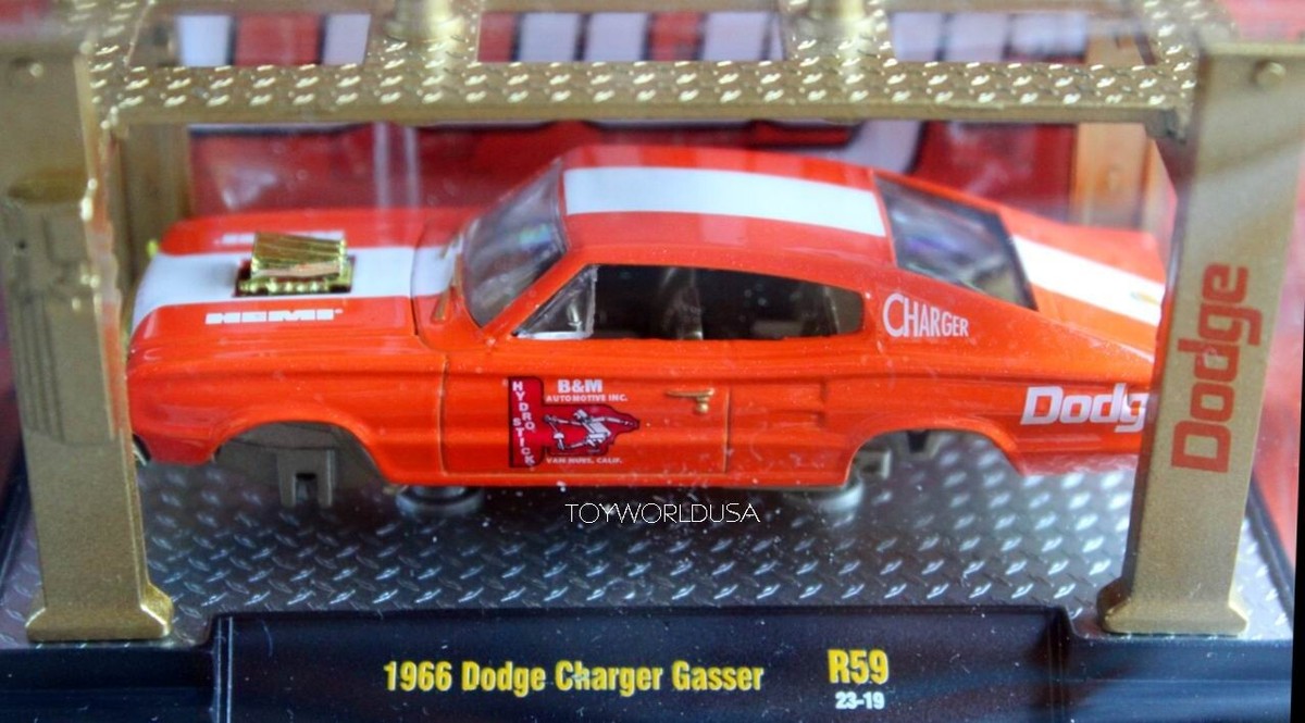 M2 Machines MODEL-KIT 1966 Dodge Charger Gasser R59/23-19 Chase | eBay