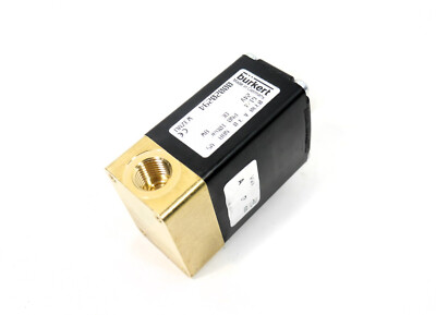 Bürkert 0330 20294 G1/4 2/2 Wege Ventil Magnetventil 10bar NBR #MA