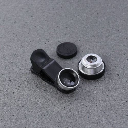 Clip on Cell Camera lens Universal Lens 3 in 1 Eye Lens Macro Lens for Cell - 第 1/11 張圖片
