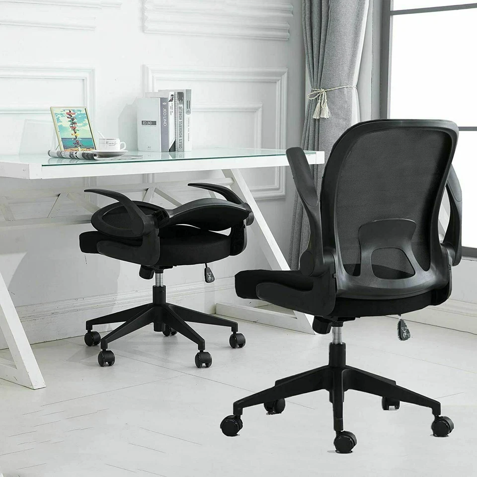 Mid-Back Mesh Office Chair Ergonomic Swivel Computer Chair Swivel Task Chairs - Image 2 of 2