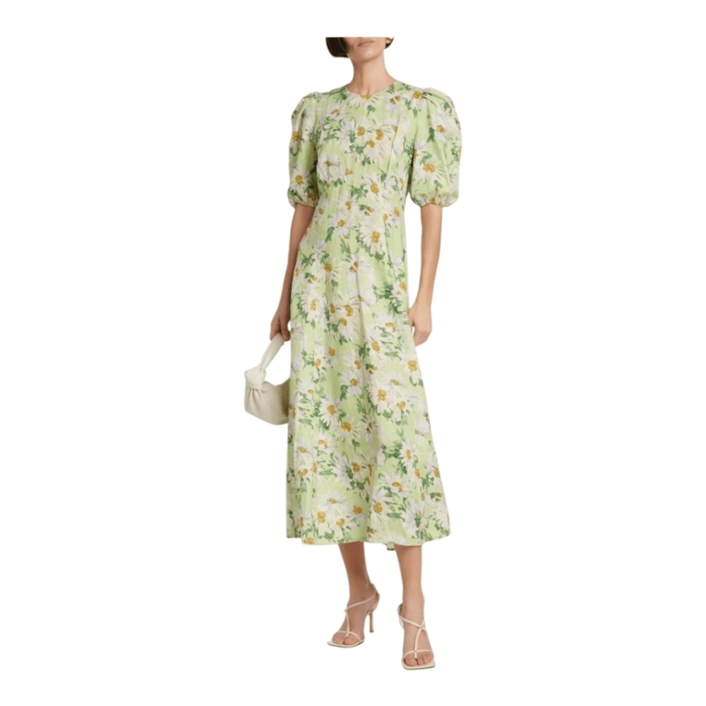 asda linen dress Midi Dress Asda Womens Sundresses Black Linen Blend Midi Sundress Women George At ASDA