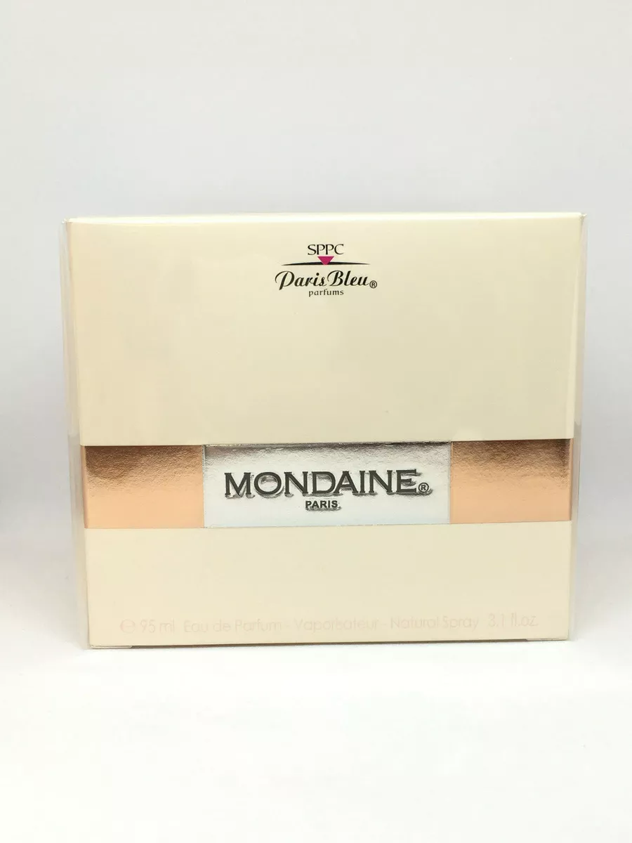 2 ) Mondaine Paris Bleu Eau de Parfum Spray 3.1 oz