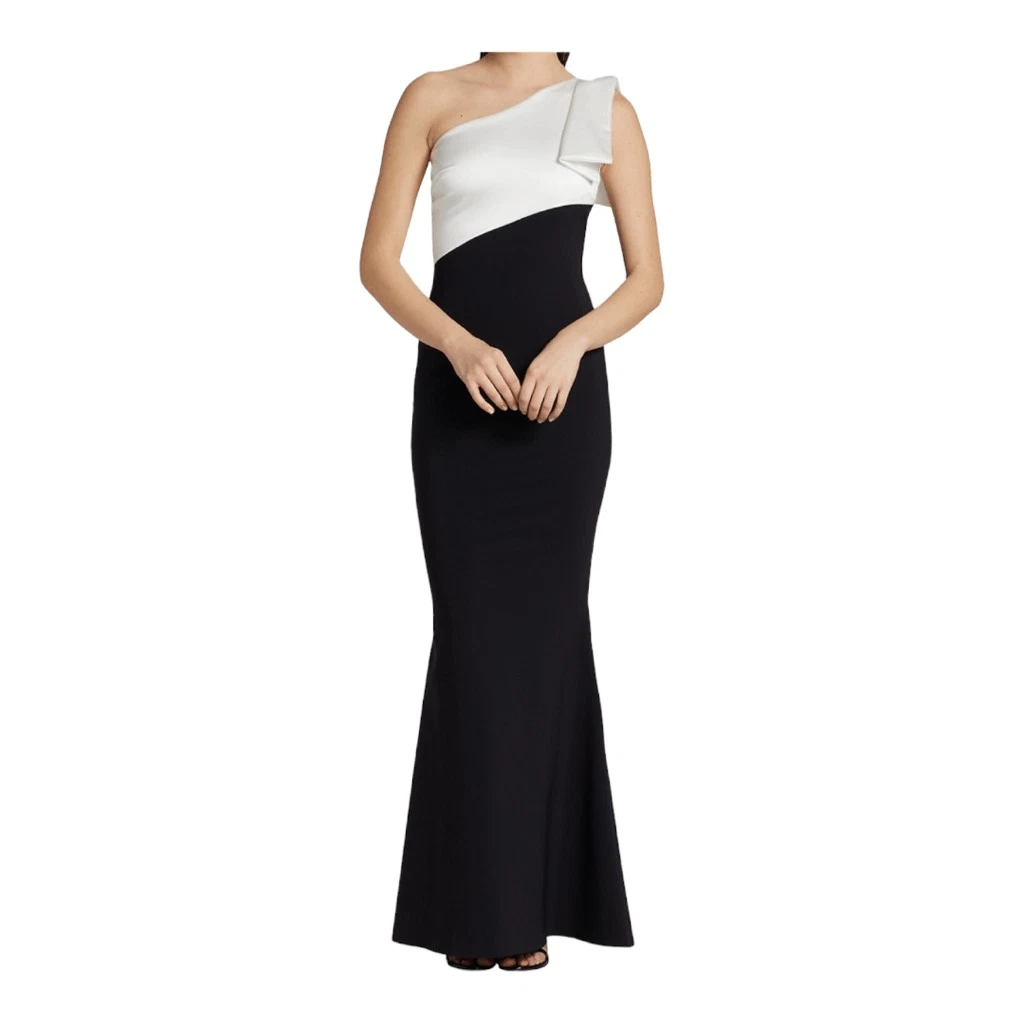 Chiara boni black 2025 and white dress