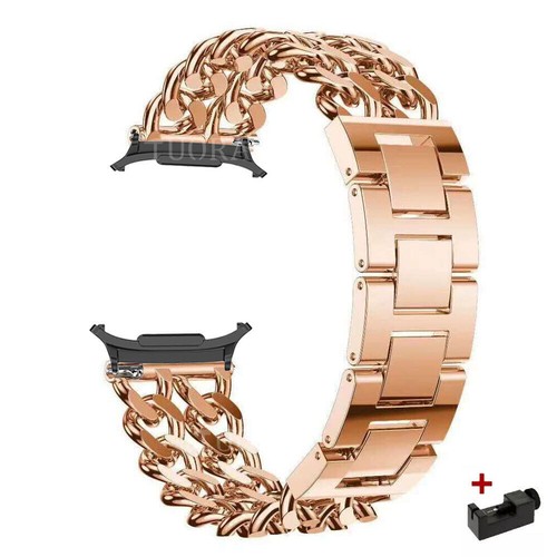 Bling Metal Stainless Steel Watch Band Strap For Samsung Galaxy Watch Ultra 47mm - Picture 64 of 104