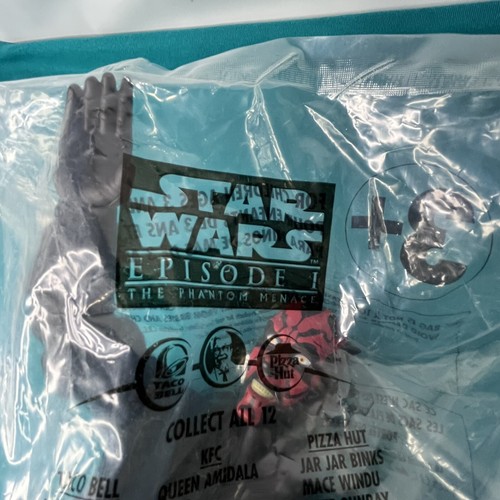 Star Wars Episodio 1 Phantom Menace Darth Maul Cup Topper Taco Campana Sigillato Nuovo - Foto 14 di 19