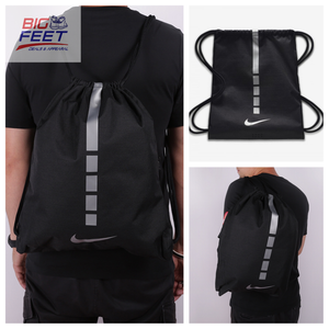 NWT Nike Hoops Elite Black Gymsack Drawstring Sneaker Bag Backpack BA5552-011 | eBay