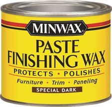 NEW MINWAX 786004444 PASTE FINISHING WAX PROTECTS  POLISHES FLOOR DARK 6995922