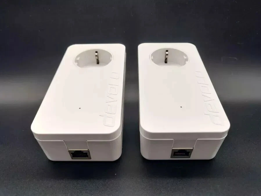 devolo dLAN 1200+ Starter Kit Powerline Adapter in weiß - Bild 3 von 3