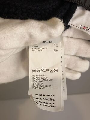 Sacai knit sweater (thick 2 wool black 22-02936M Used | eBay Sacai knit sweater (thick 2 wool black 22-02936M Used | eBay
