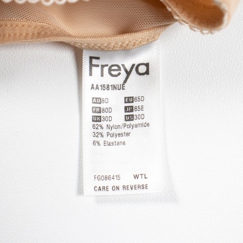 New Freya Pure Nursing Bra Size 30D AA1581 Beige Underwire Lined Cups NWT - Picture 6 of 6
