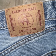 Vintage Abercrombie & Fitch Boy Bootleg Capris Size 8 Made In USA 22โ Inseam