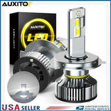 H4 9003 LED Headlight Super Bright Bulbs Kit HIGH/LOW Beam 80000LM 6500K White