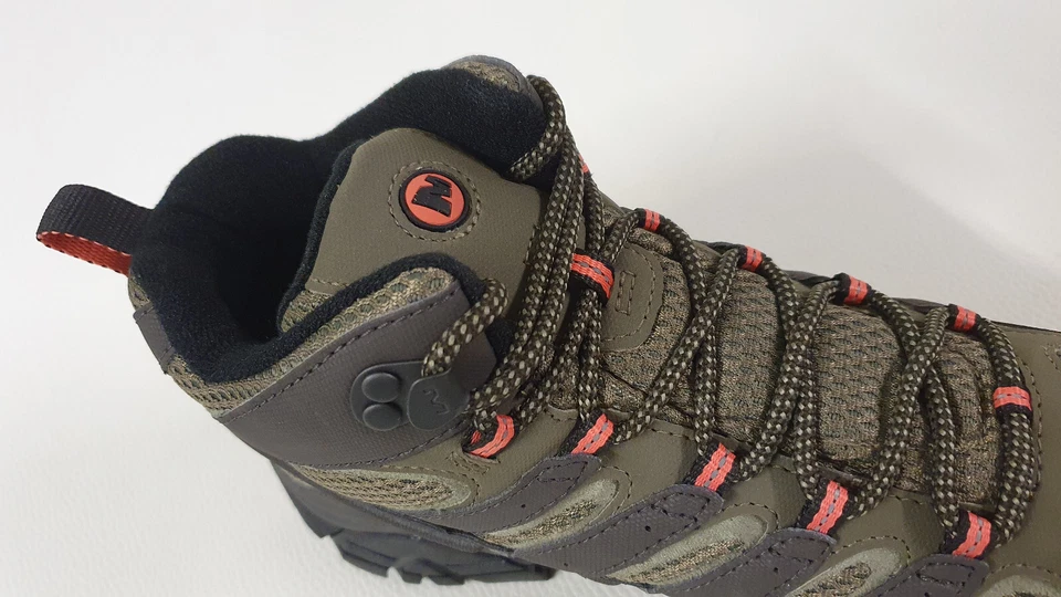 Merrell Moab 2 Mid Damen Goretex Wanderschuh Wanderstiefel Trekkingstiefel grün - Bild 4 von 4