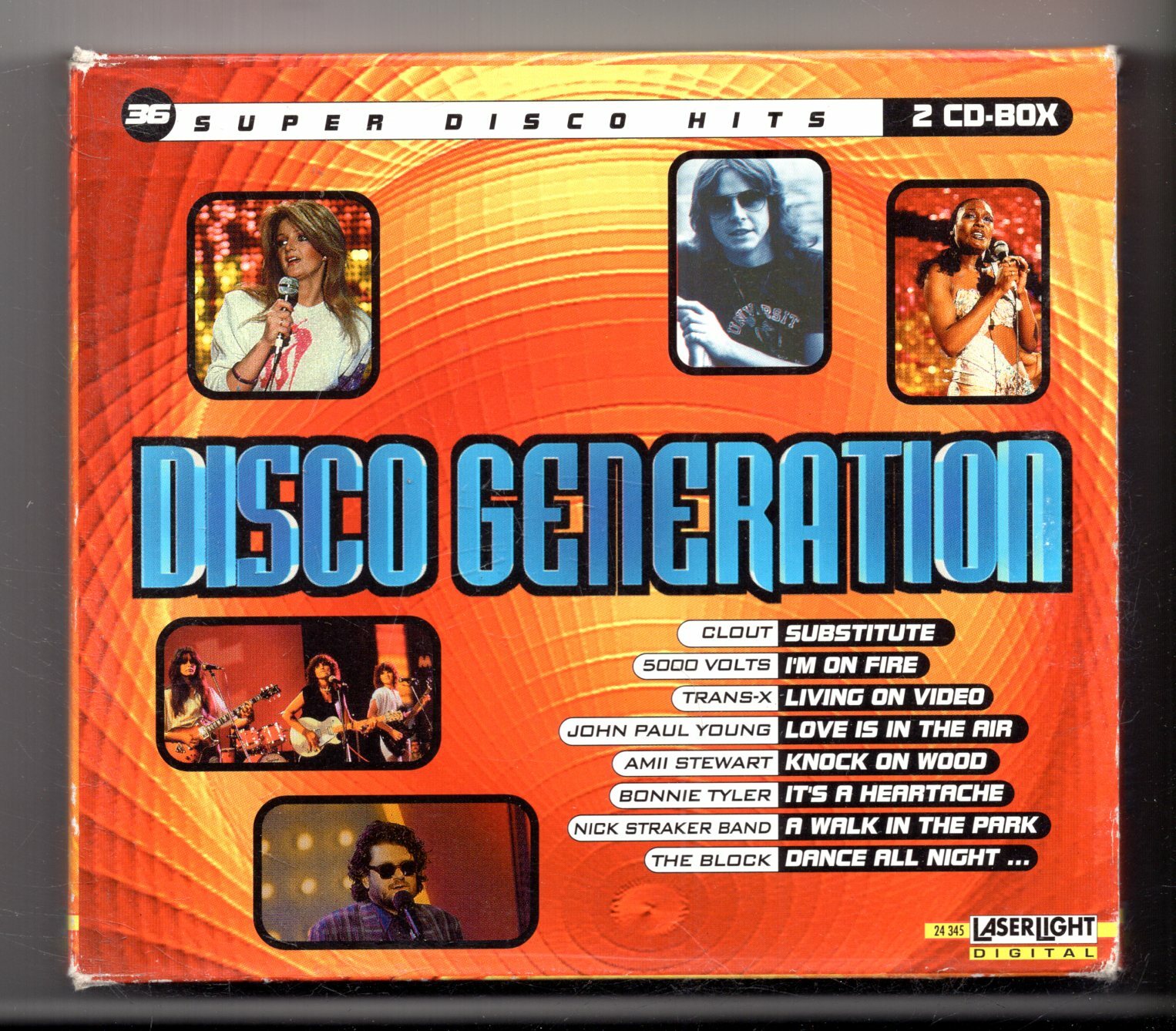 (KG272) Disco Generation, 36 tracks various artists - 1996 Boxset CDs