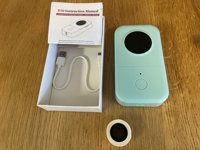 Phomemo D30 Smart Mini Label Maker Portable Bluetooth Green