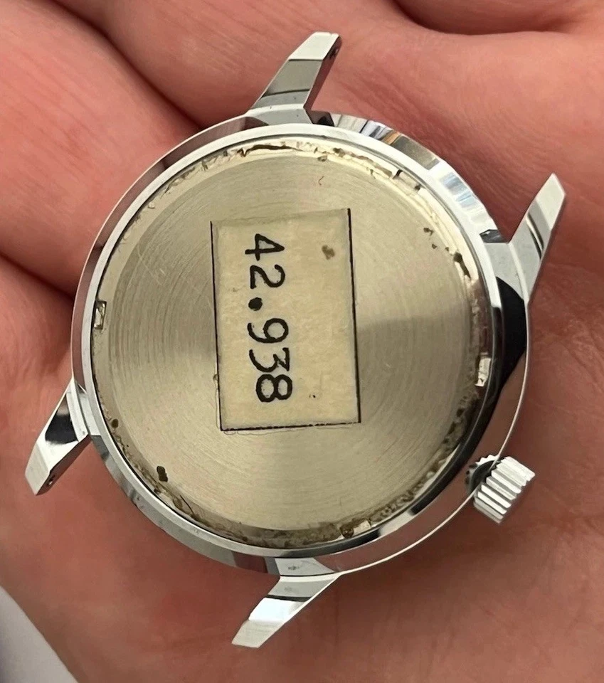 QUASI NEUF BOITIER ACIER MONTRE LIP MECANIQUE R571 @ 1970 @ LIP CASE @ 33,8 MM - Photo 2/4