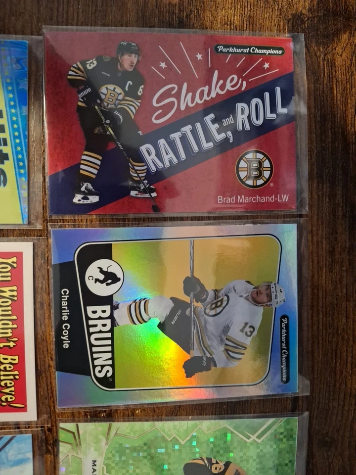 Boston Bruins Lot of 8 Cards As Pictured **Combine Ship ** - Image 4 of 4