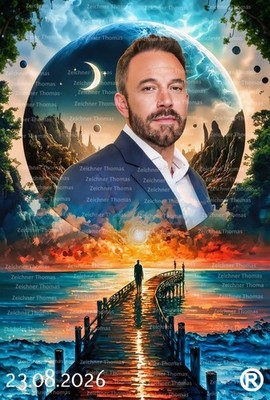 Ben Affleck--7b--Postkarte