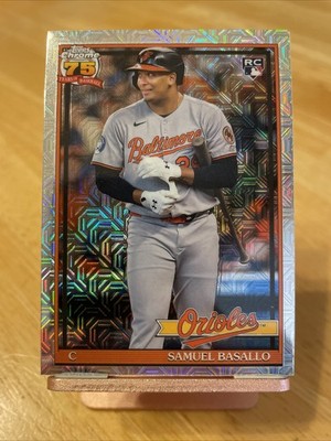 2026 Topps Series 1- Samuel Basallo #91C-30 Silver Pack Mojo RC Orioles