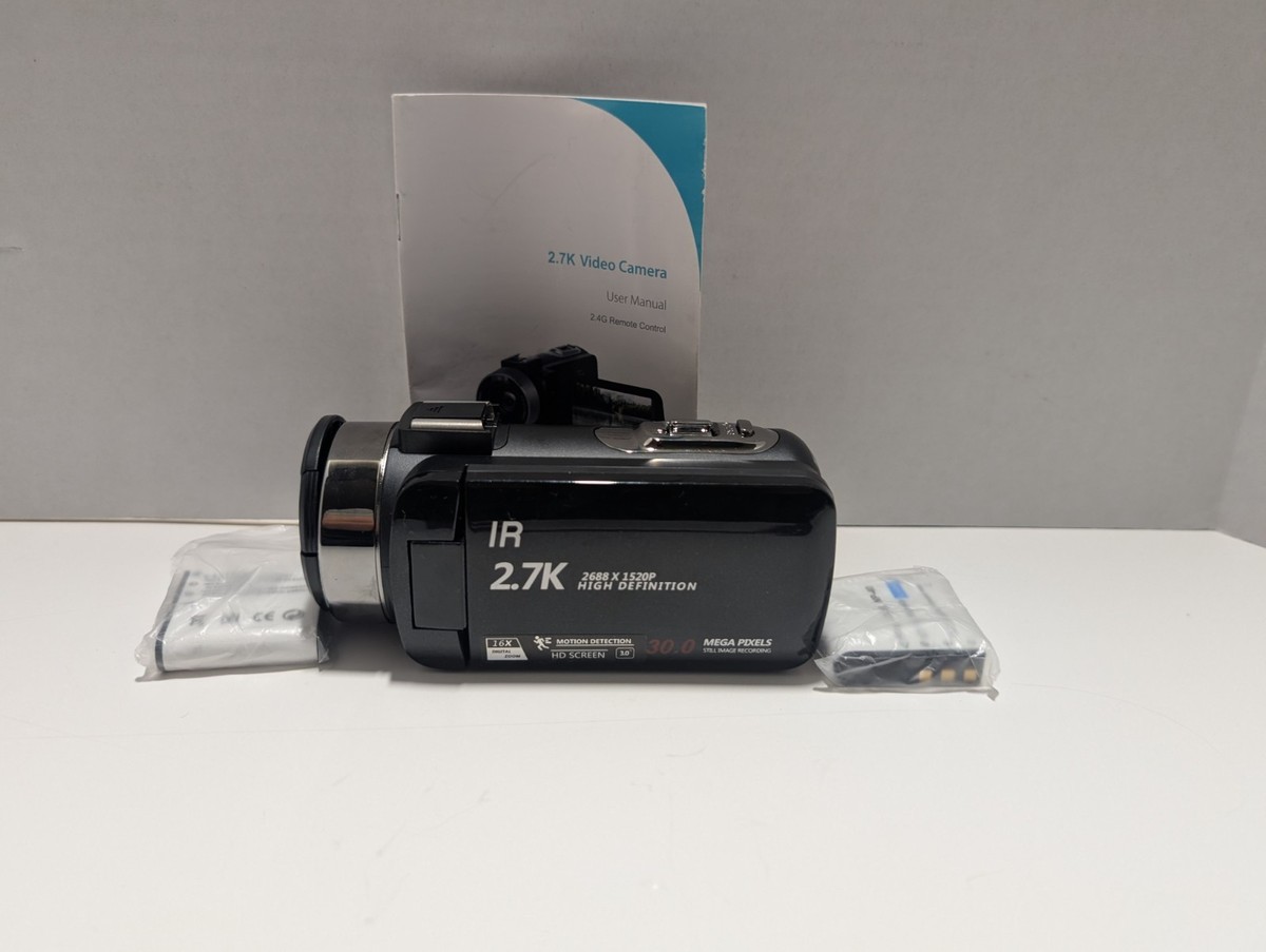 DVC IR 2.7K 2688x1520p High-Definition Digital Video Camera 30MP