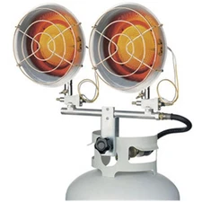 World Marketing Of America DURTT-30CSA Two Saucer LP Tank Top Heater