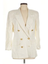 Liz Claiborne Collection Women Ivory Blazer 8
