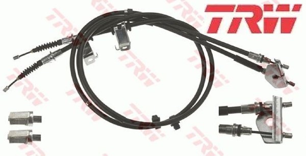 TRW GCH406 Seilzug FüR Feststellbremse Handbremsseil Bremsseil Handbremse-image