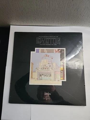 1976 Led Zeppelin "The Song Remains The Same" Double LP Vinyl Record SS 2-201