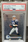 2006 TOPPS OWN THE GAME #OTG1 TOM BRADY PSA 9
