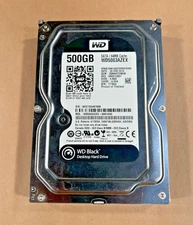 Western Digital Black WD5003AZEX 500GB SATA 3.5" Hard Disk Drive (HDD)