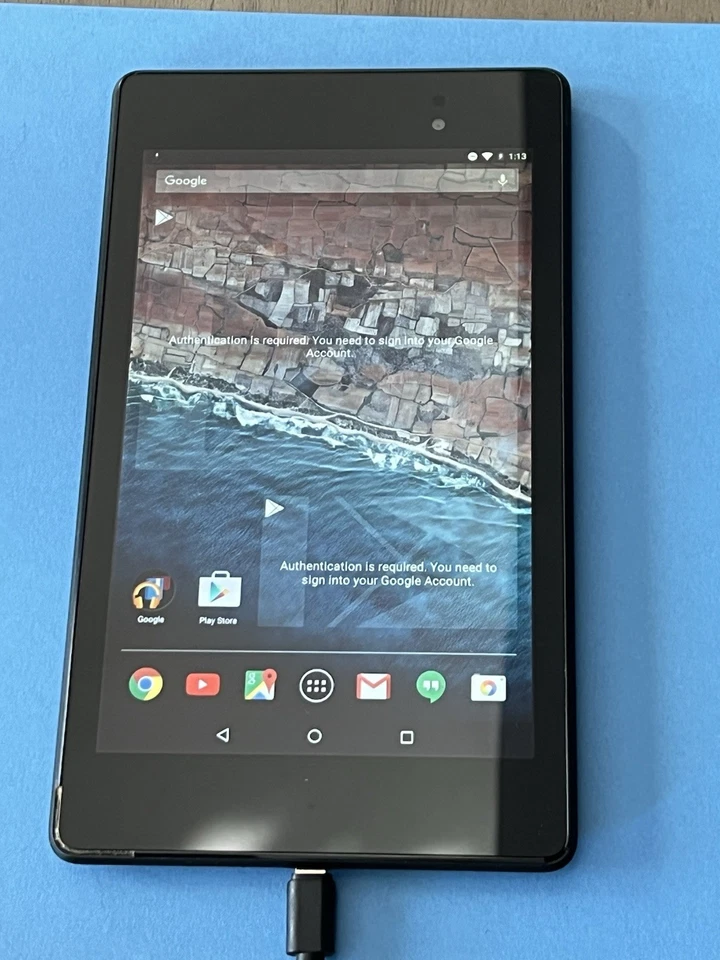 Tablet Google ASUS Nexus 7 2013 2da Generación K008 16 GB Android WiFi Negra Probada Foto 2 de 3