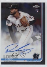 2019 Topps Chrome Rookie Auto Pablo Lopez #RA-PL Auto ig3