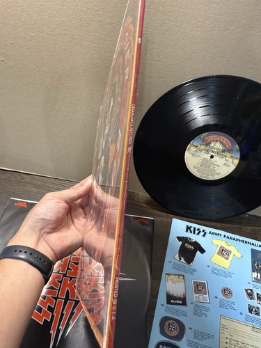 KISS ROCK AND ROLL OVER LP (1976) ORIG COMPLETE STICKER, MERCH, INNER NBLP 7037 - Picture 12 of 14
