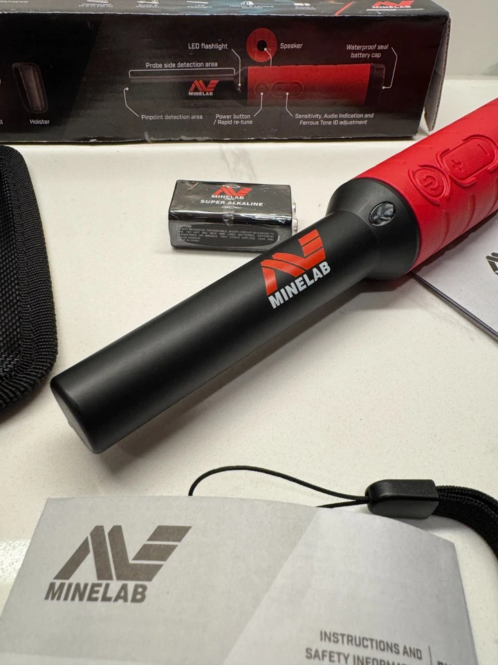 Minelab Pro-Find 40 Pinpointer - 3226-0005 Waterproof Metal Detector - Image 4 of 4