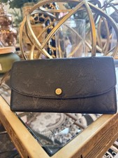 Authentic Louis Vuitton Emilie Wallet Empreinte Leather