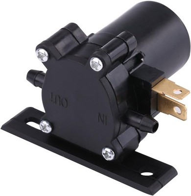 Windshield Washer Motor Pump, 12V Universal Windshield Washer Pump for Car Van B