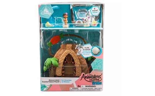 Disney Parks Exclusive - Animators' Collection Micro Playset - Moana 8 Piece Set - Picture 2 of 4