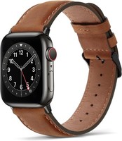 Leder Armband Kompatibel Mit Apple Watch 42-49Mm Uhr ZubehöR Herren Damen