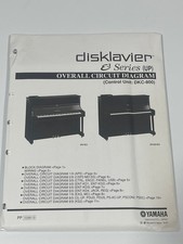 Pianoforte originale Yamaha Disklavier serie E3 schema UP NUOVO