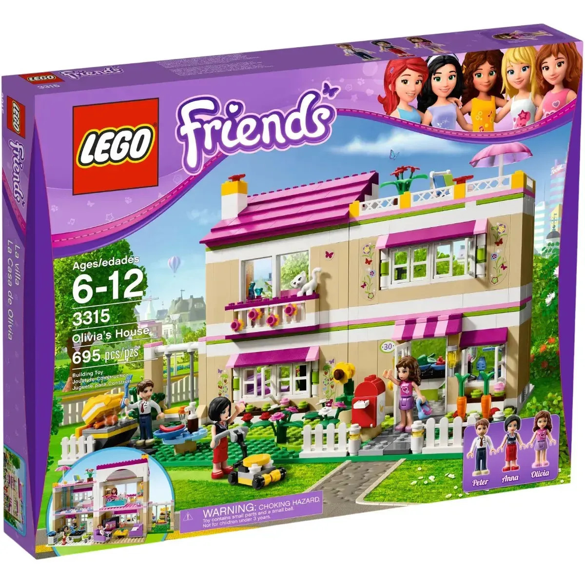 LEGO [Friends] - Olivia's House Building Set - Houses Series (3315)