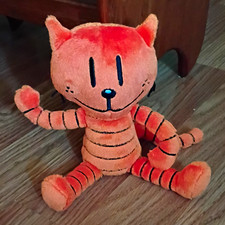 MerryMakers Pete the Cat Plush Orange/Black Small Washable 2021 A-5131 HQ 