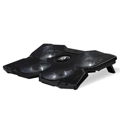 Klim Wind Cooling Pad & Stand for Gaming Notebook PC PS4 black white - Bild 2 von 4