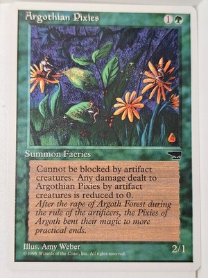 Argothian Pixies - Chronicles - Magic the Gathering MTG Nice!