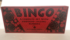 Vintage Board Game 1930's Milton Bradley No. 4002 Bingo in Very Good condition