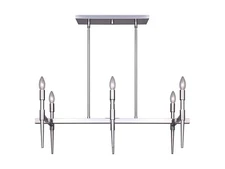 Canarm, Florence Chandelier, 57.5 x 31.5 x 11.75