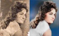 Restauración de fotos profesional • Reparación de fotos antiguas y dañadas