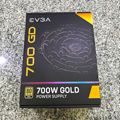 EVGA 700 GD 700W 80 PLUS Gold ATX PSU 24-Pin 4+4 CPU SATA PCIe Fan
