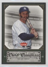2006 Fleer Greats of the Game Chris Chambliss #22 2k3