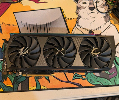 ZOTAC NVIDIA GeForce RTX Triple Fan RGB 8-Pin + 8-Pin Graphics Card